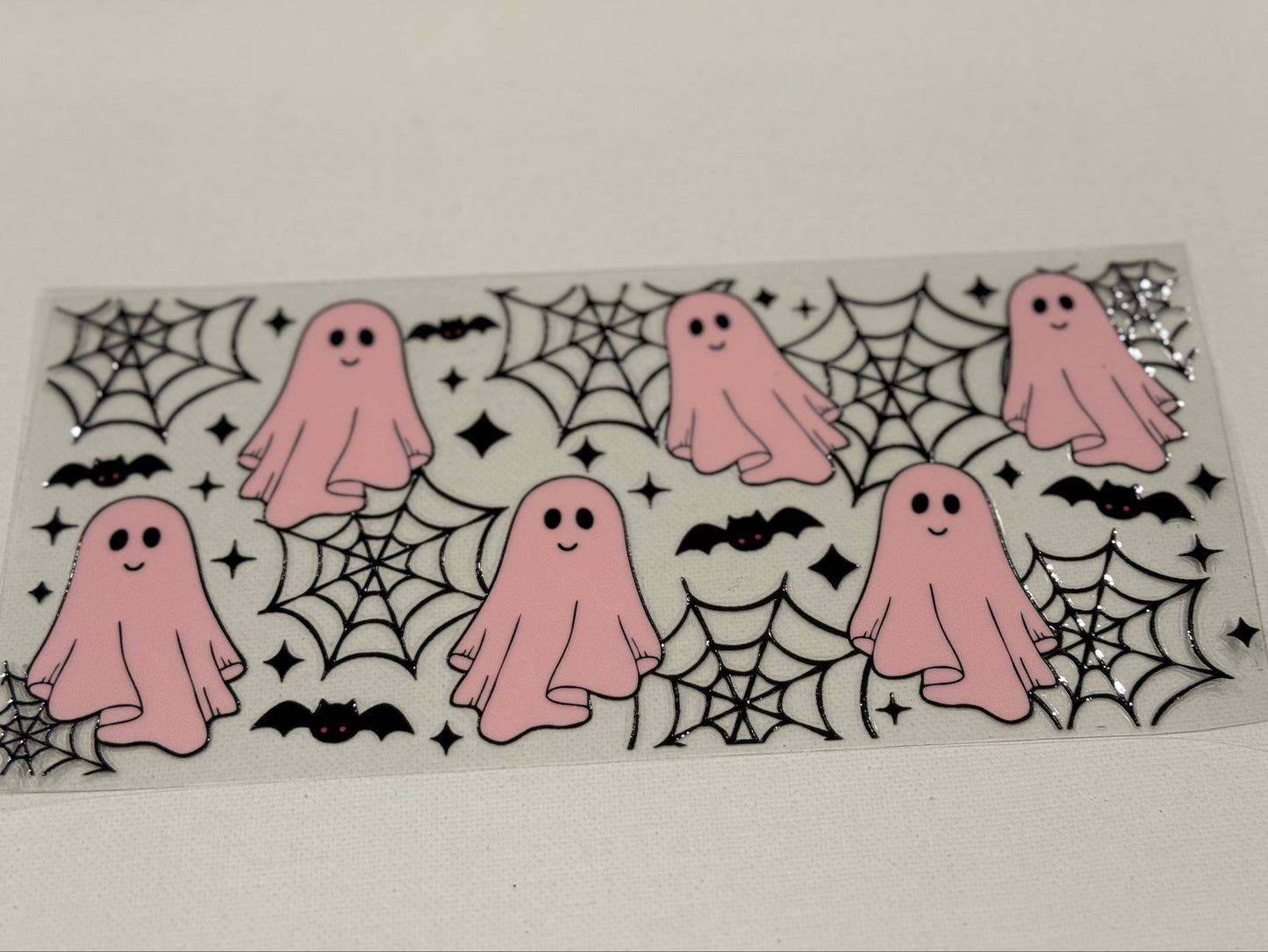 PINK GHOST UV DTF WRAP