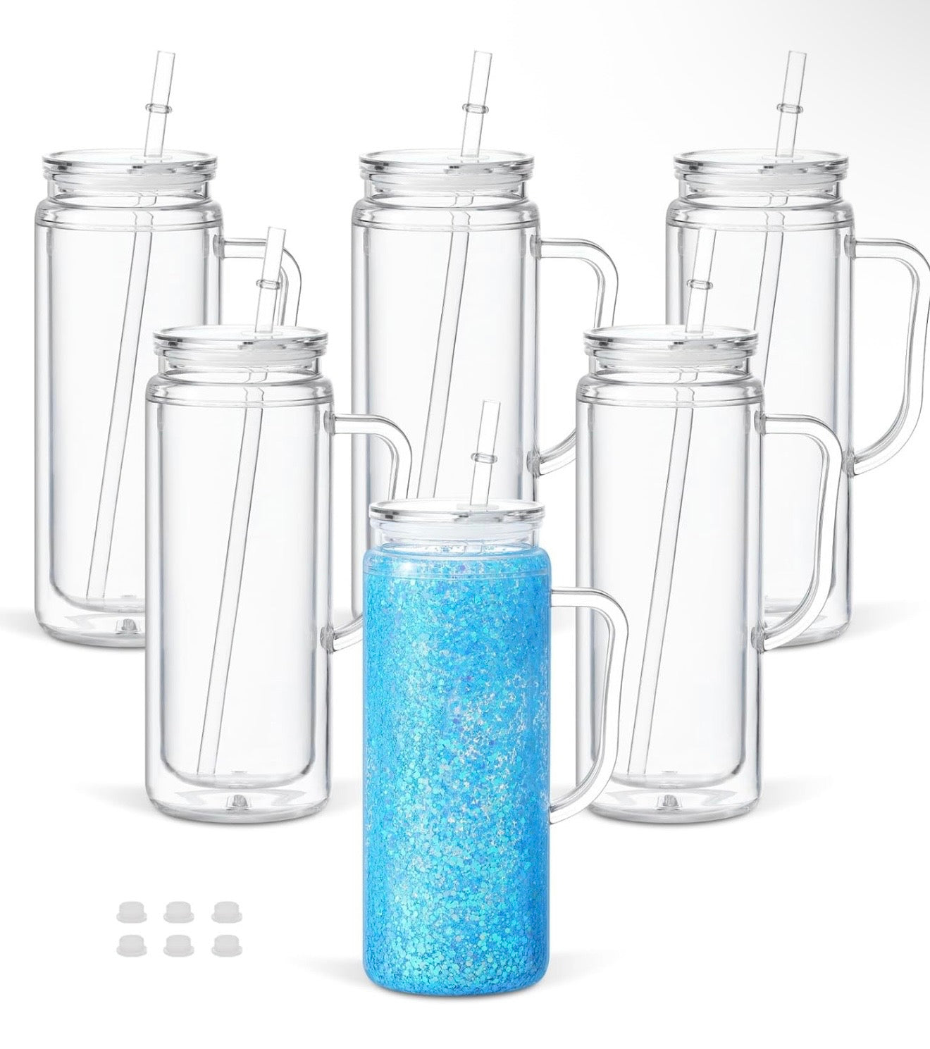 CUSTOM 20OZ ACRYLIC CUP w HANDLE