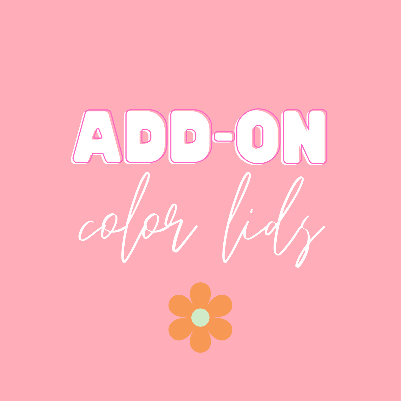 COLOR & JEWELED LIDS