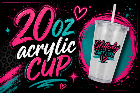 CUSTOM 20OZ ACRYLIC TUMBLER
