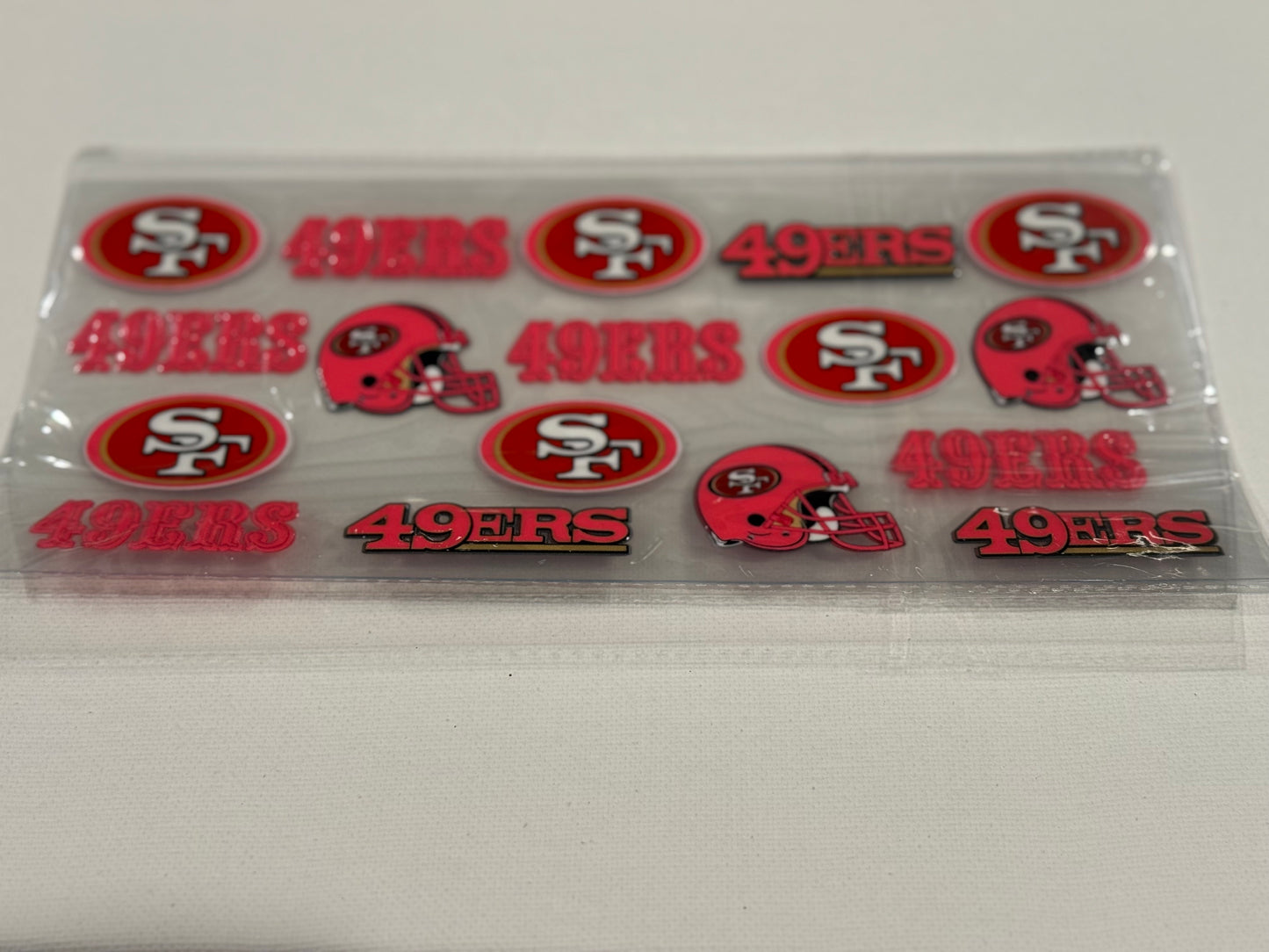 FORTY NINERS UV DTF WRAP