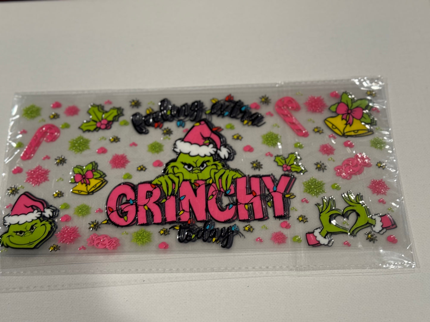 YOU'RE A MEAN ONE UV DTF WRAP