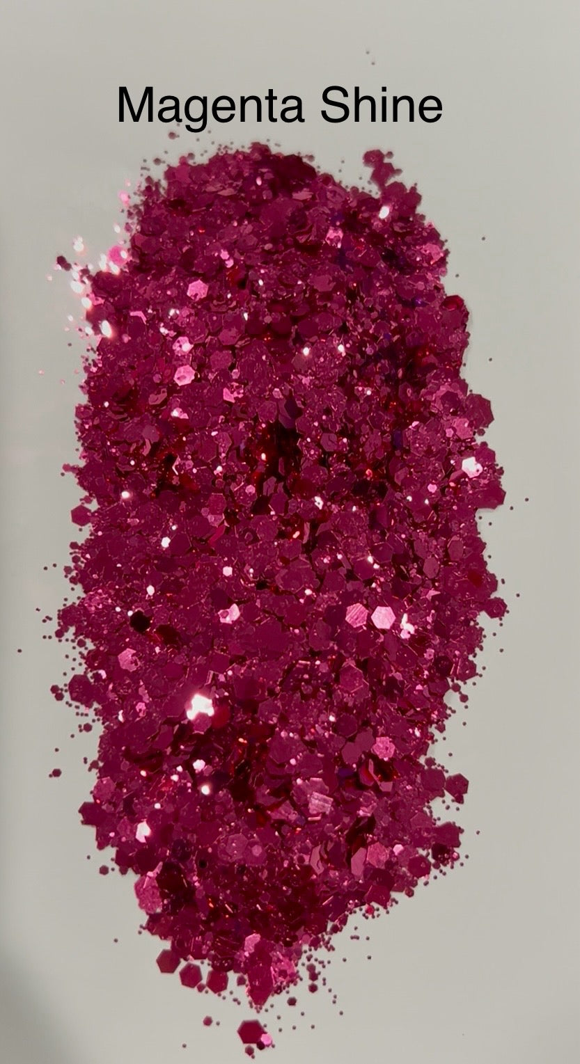 MAGENTA SHINE GLITTER