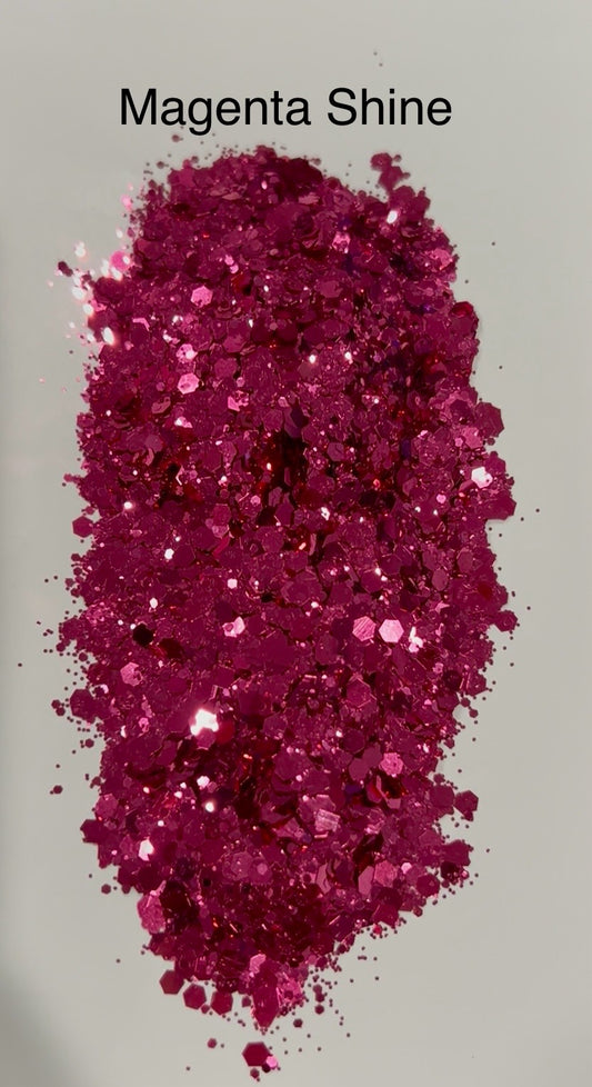 MAGENTA SHINE GLITTER