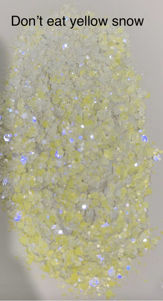DON'T EAT YELLOW SNOW GLITTER