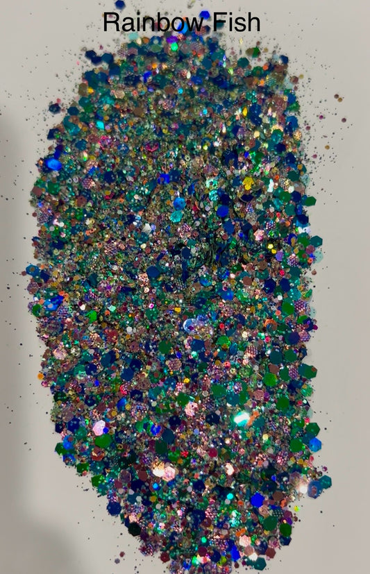 RAINBOW FISH GLITTER